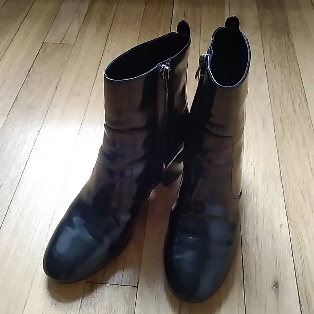Coach Juliet Ankle G2823 Black Zip Closure Size 6.5 - Picture 3 of 16